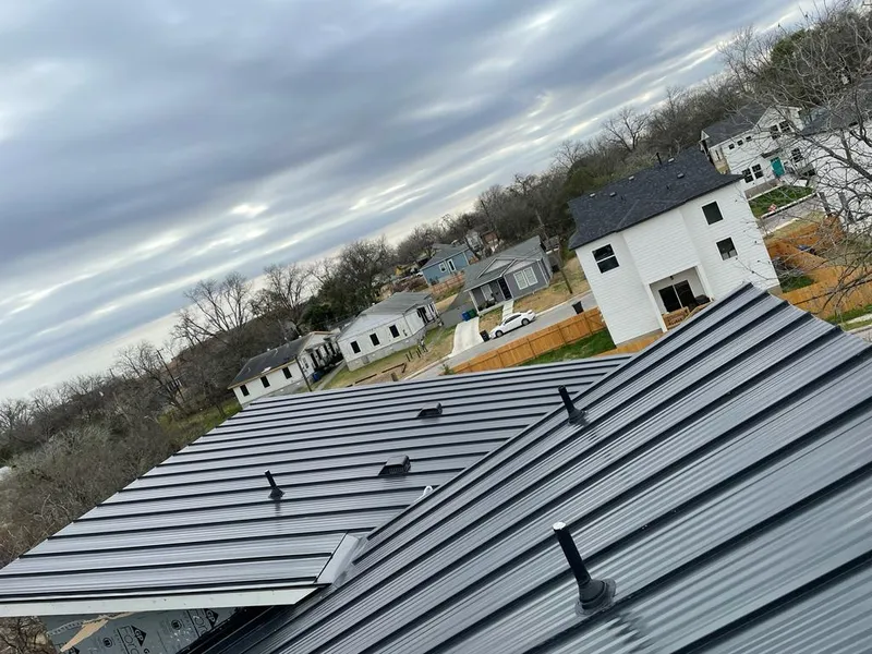 Standing seam metal roof panels with vents for Skylight Repair in Port Huron